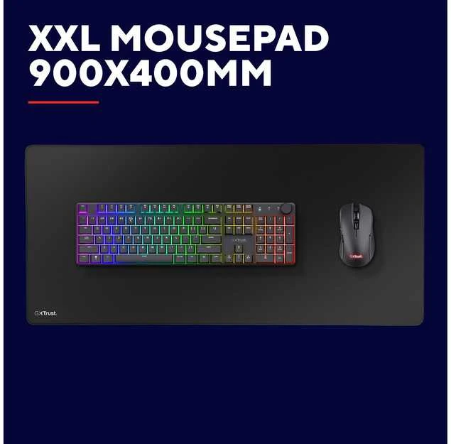 KILIMĖLIS PELĖS TRUST GXT759XXL Juodas