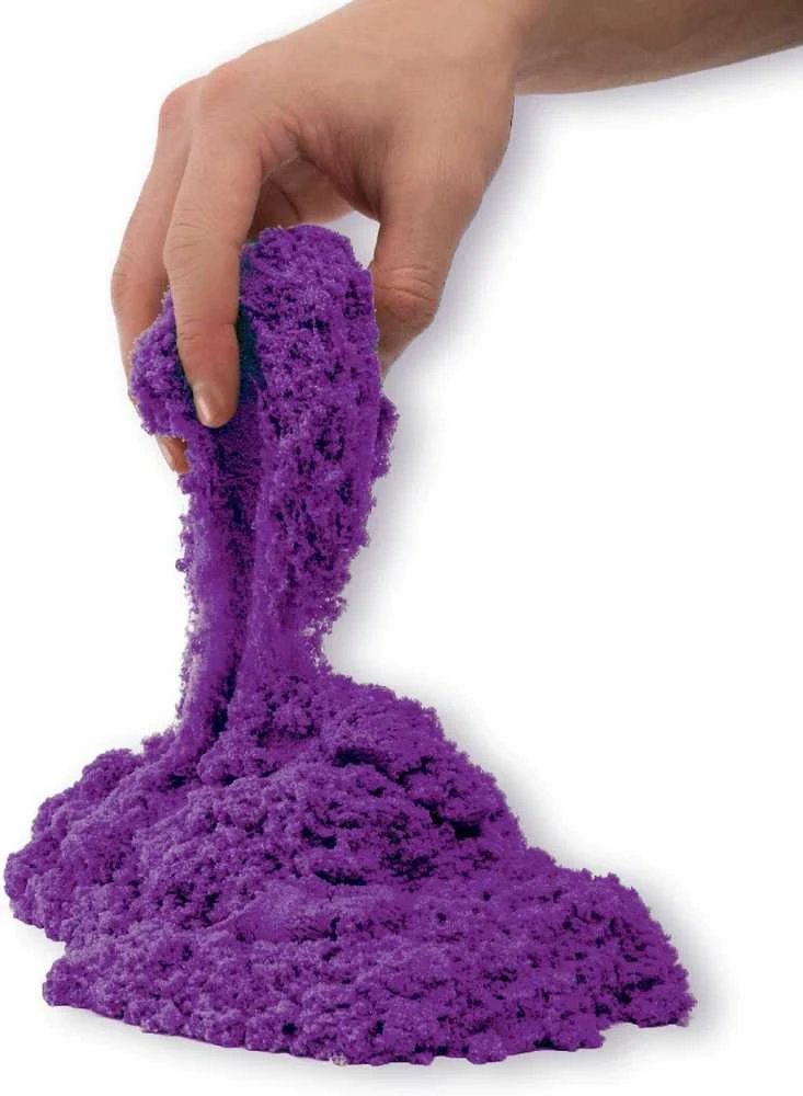 Spin Master Kinetic Sand Kinetinis smėlis - spalvotas maišelis 900 g - violetinė (20106426)
