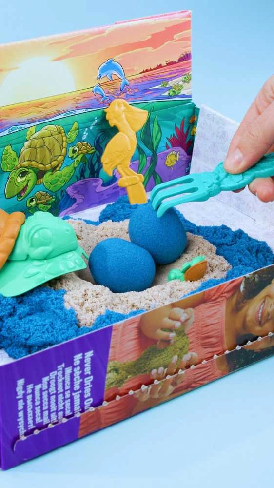 Nezatříděno KINETIC SAND vėžlių paplūdimio rinkinys, 6069781