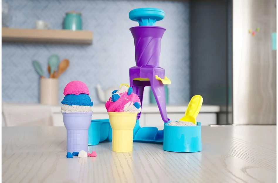 Spin Master KINETIC SAND Rinkinys „Ledainė“