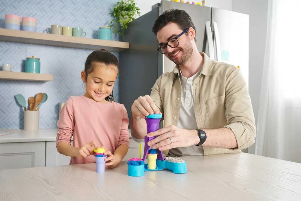 Spin Master KINETIC SAND Rinkinys „Ledainė“