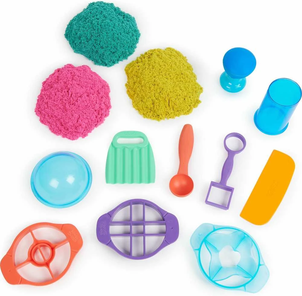 Spin Master Kinetic Sand Kinetinis smėlis – tobulas smėliavimo rinkinys (6067345)