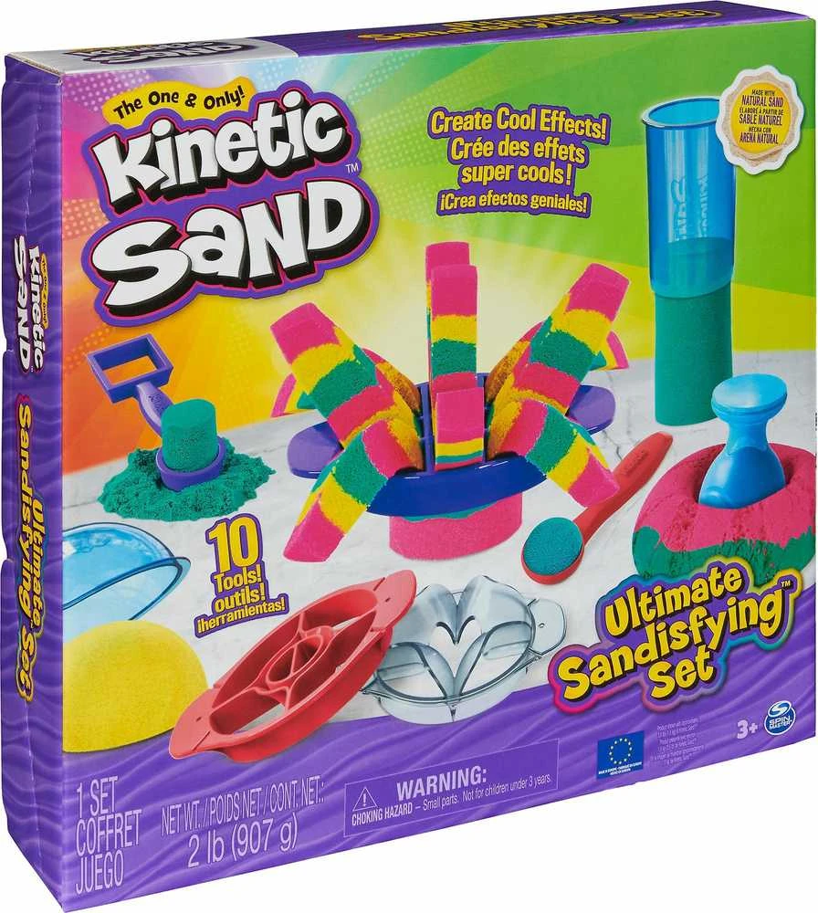Spin Master Kinetic Sand Kinetinis smėlis – tobulas smėliavimo rinkinys (6067345)