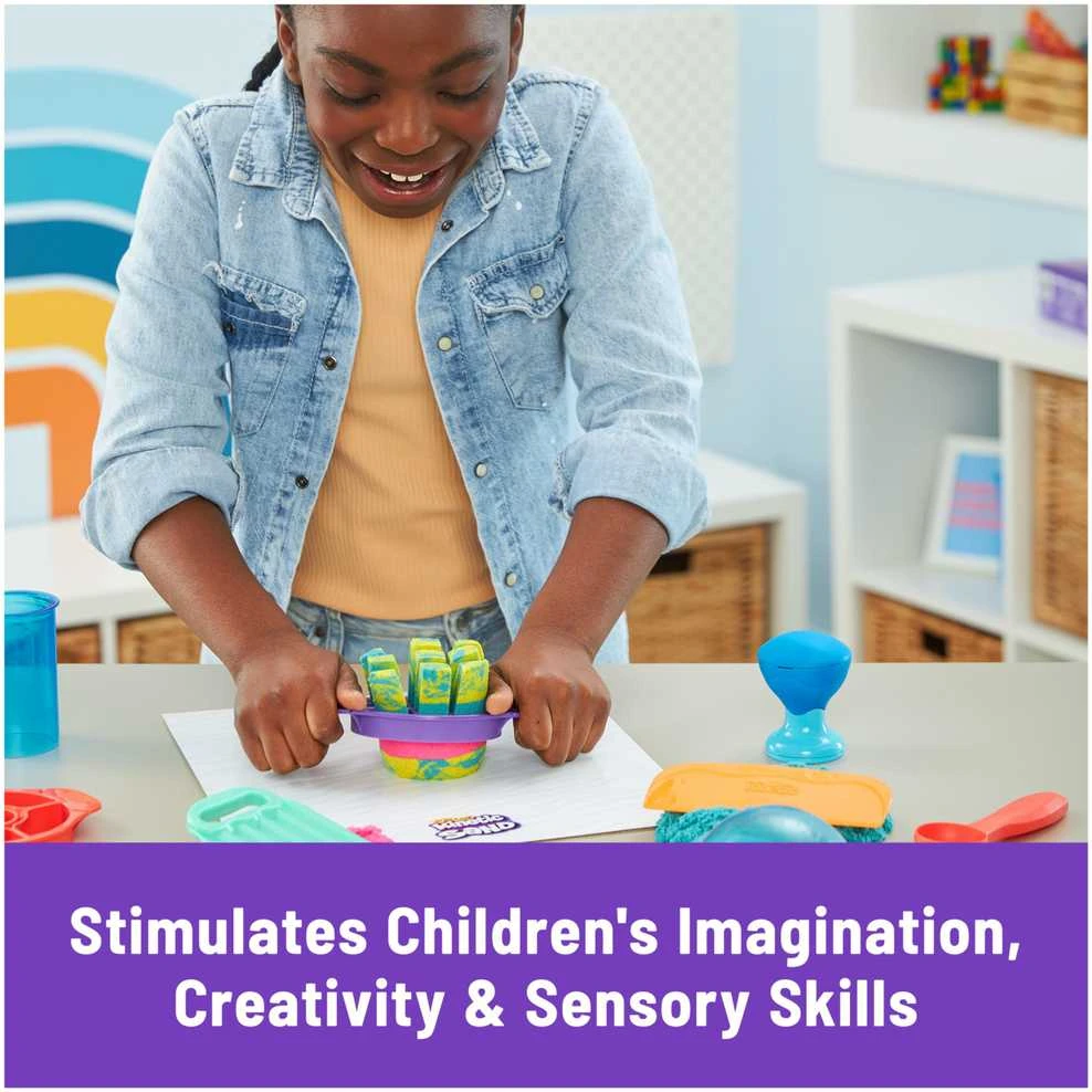 Spin Master Kinetic Sand Kinetinis smėlis – tobulas smėliavimo rinkinys (6067345)