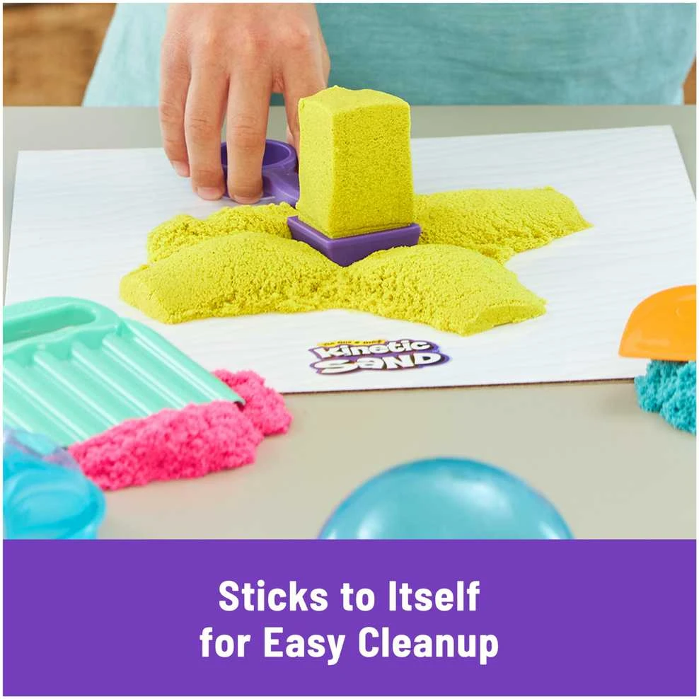 Spin Master Kinetic Sand Kinetinis smėlis – tobulas smėliavimo rinkinys (6067345)