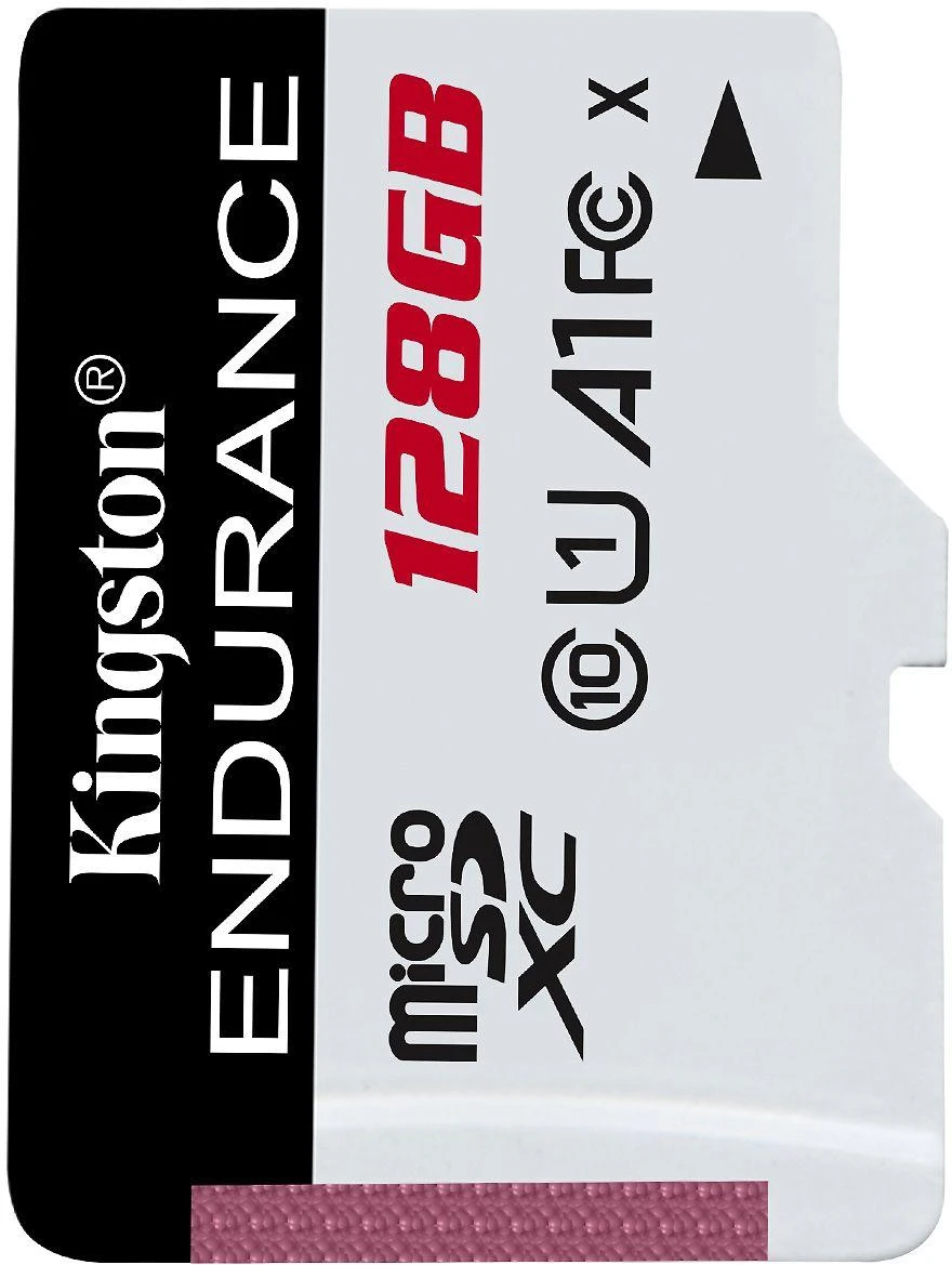 Atminties kortelė KINGSTON 128GB Micro SDXC Endurance 95R/45W C10 A1 UHS-I kortelė