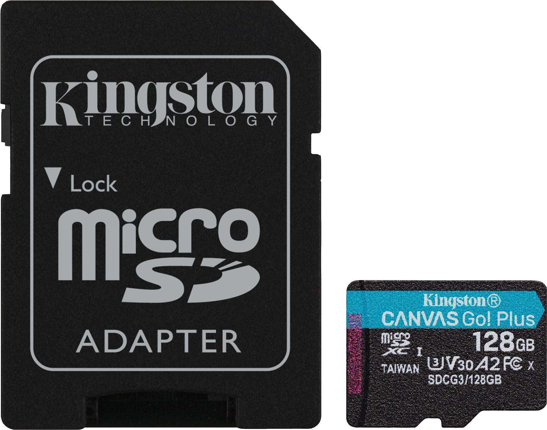 Atminties kortelė Kingston microSDXC Canvas Go! Plus 128GB