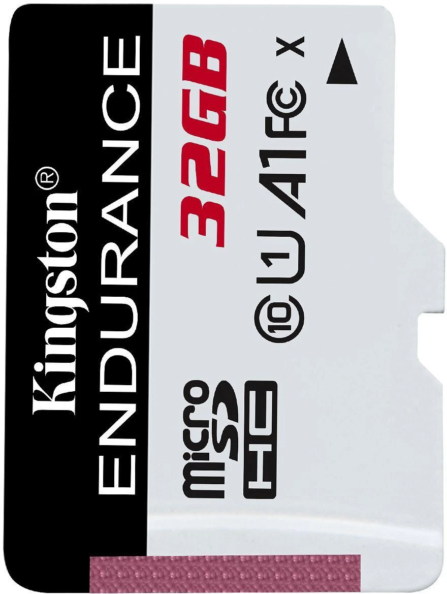Atminties kortelė Tik Kingston 32GB Micro SDHC Endurance 95R/30W C10 A1 UHS-I kortelė