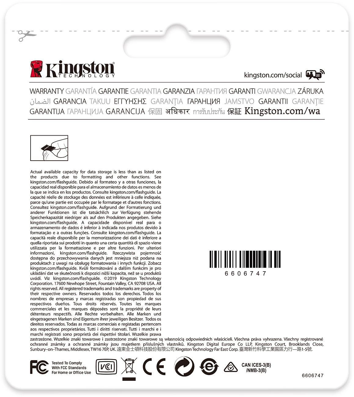 Atminties kortelė Tik Kingston 32GB Micro SDHC Endurance 95R/30W C10 A1 UHS-I kortelė