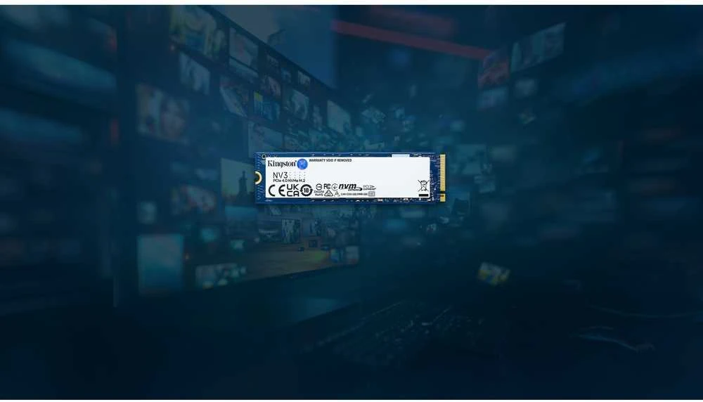 Kingston SSD 4TB NV3 M.2 2280 PCIe 4.0 NVMe SSD