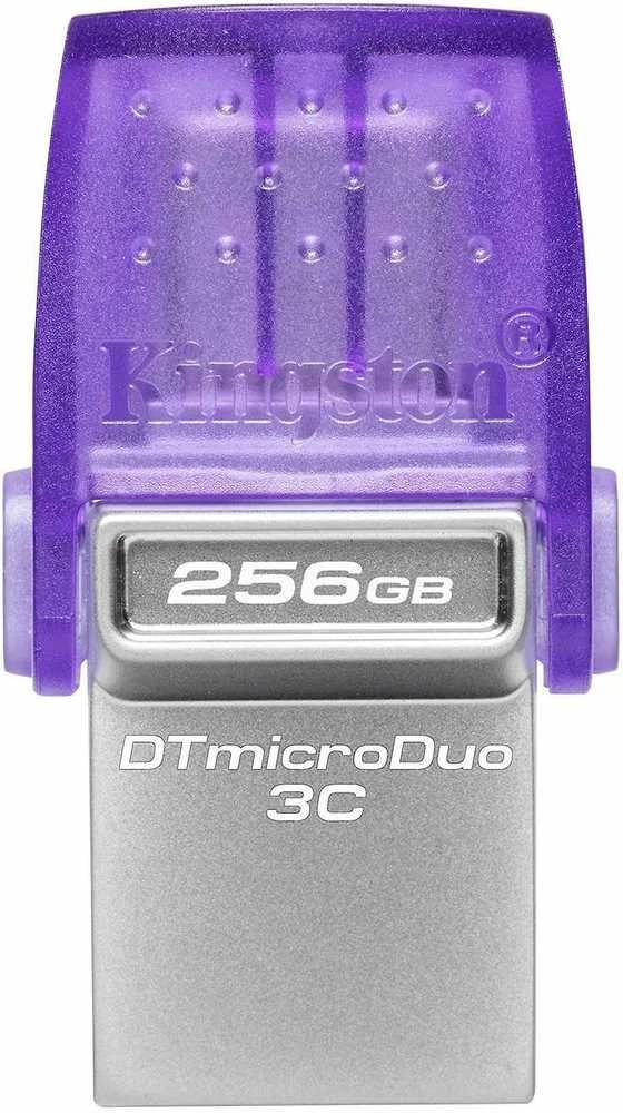 USB laikmena Kingston DataTraveler microDuo 3C, 256 GB, USB Type-A / USB Type-C