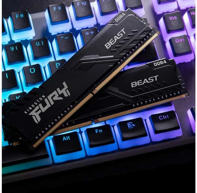 RAM Kingstonas | Fury Beast | 16 GB | DDR4 | 3200 MHz | PC/serveris | Registracijos Nr. | ECC Nr
