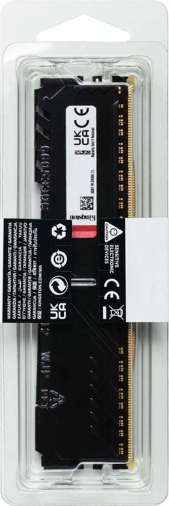 RAM KINGSTON 32GB 3600MHz DDR4 CL18 DIMM FURY Beast Juodas
