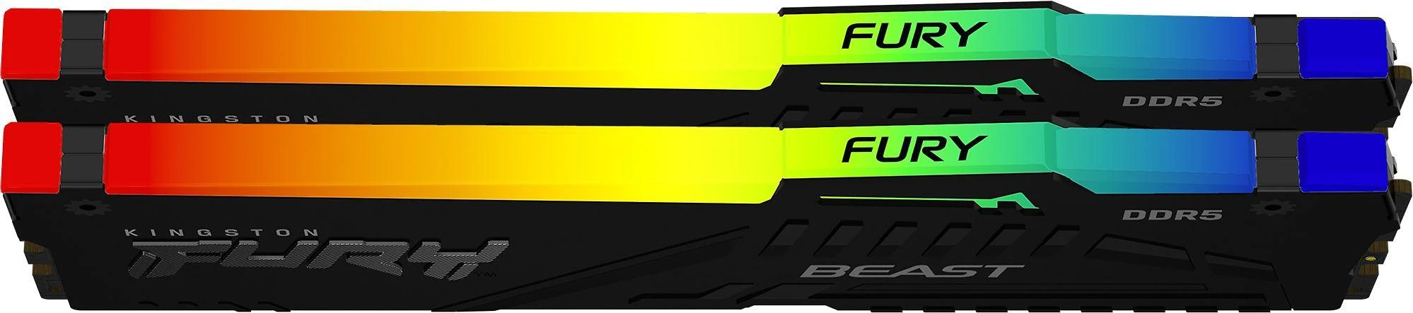 RAM KINGSTON 64GB 6000MT/s DDR5 CL36 DIMM rinkinys iš 2 FURY Beast RGB EXPO