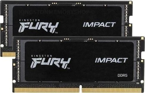 RAM Kingston Fury Beast 32GB (16GBx2) DDR5-5600, CL40, 262 kontaktų, SODIMM rinkinys | Kingstonas | FURY | 32 GB | DDR5 | 5600 MHz | PC/serveris