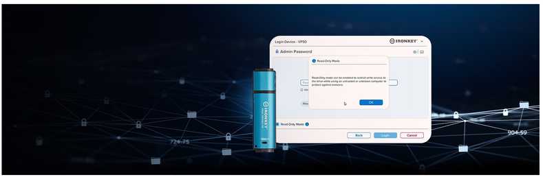 KINGSTON 16GB IRONKEY VAULT PRIVACY 50 AES-256 ENCRYPTED, FIPS 197