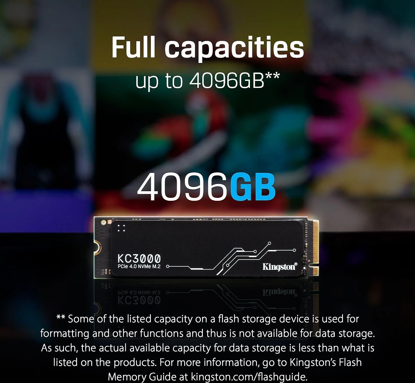 KINGSTON 512G KC3000 M.2 2280 NVME SSD GEN 4