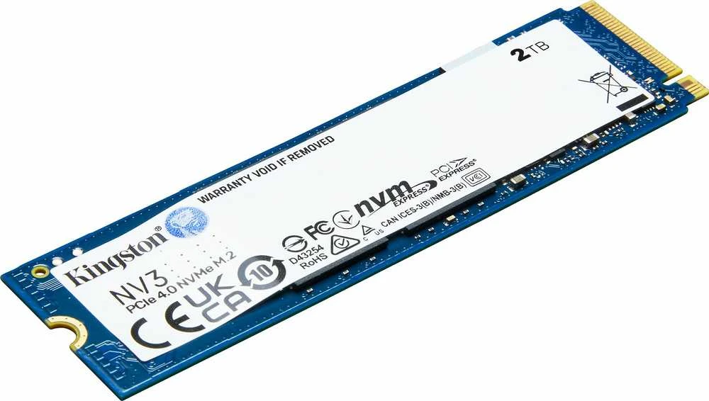 KINGSTON 2000GB NV3 M.2 2280 PCIe 4.0 NVMe SSD