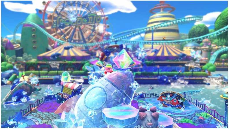 Nintendo Switch 2 žaidimas „Kirby and the Forgotten Land“