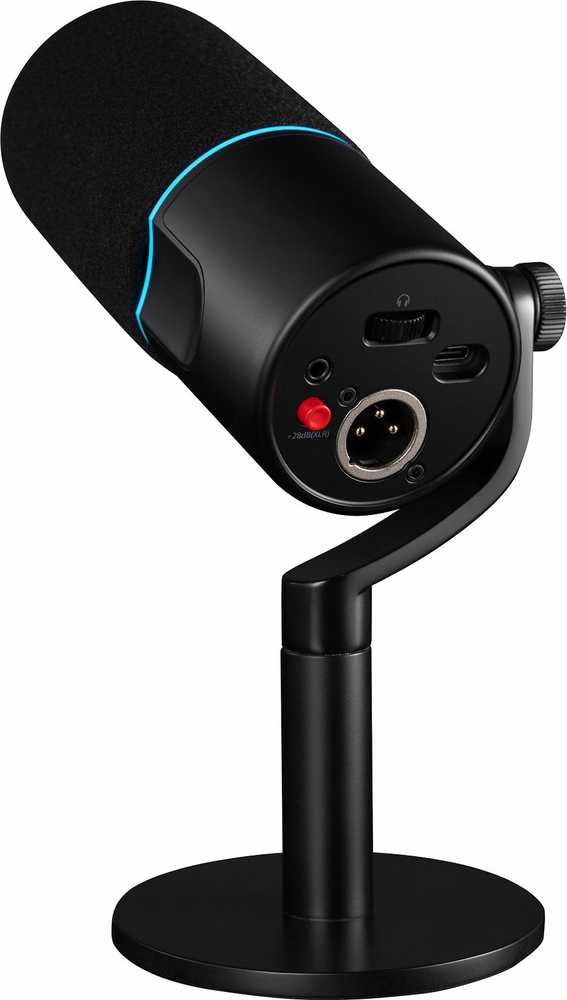 Kisai DC01 USB / XLR mikrofoni, musta
