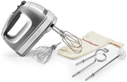 KitchenAid 5KHM9212ECU -sähkövatkain, hopea