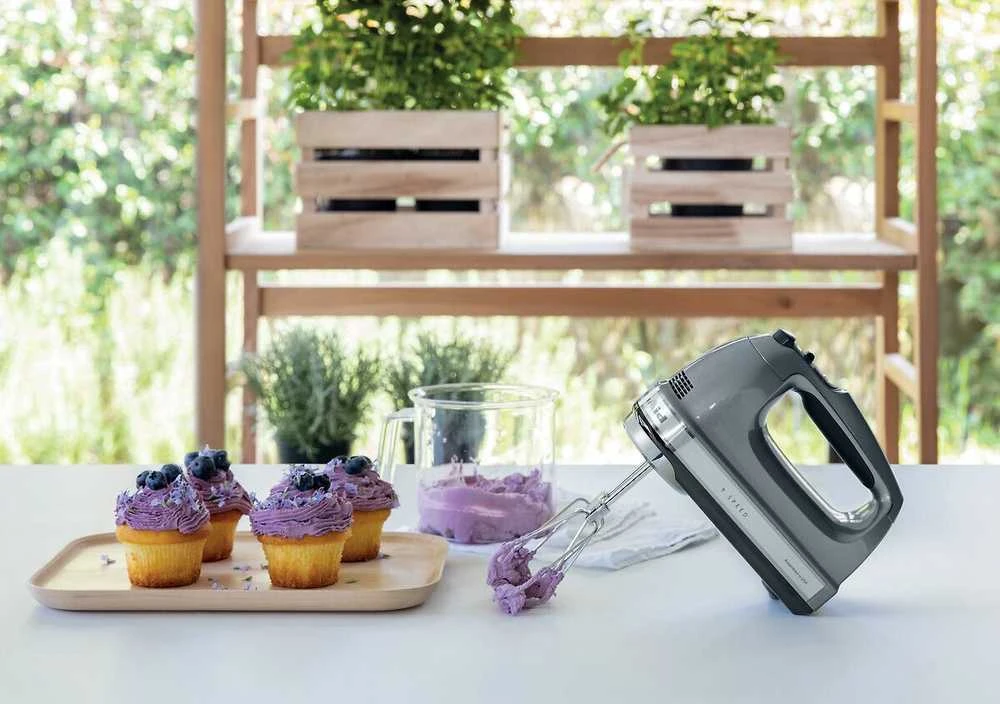 KitchenAid 5KHM9212ECU -sähkövatkain, hopea