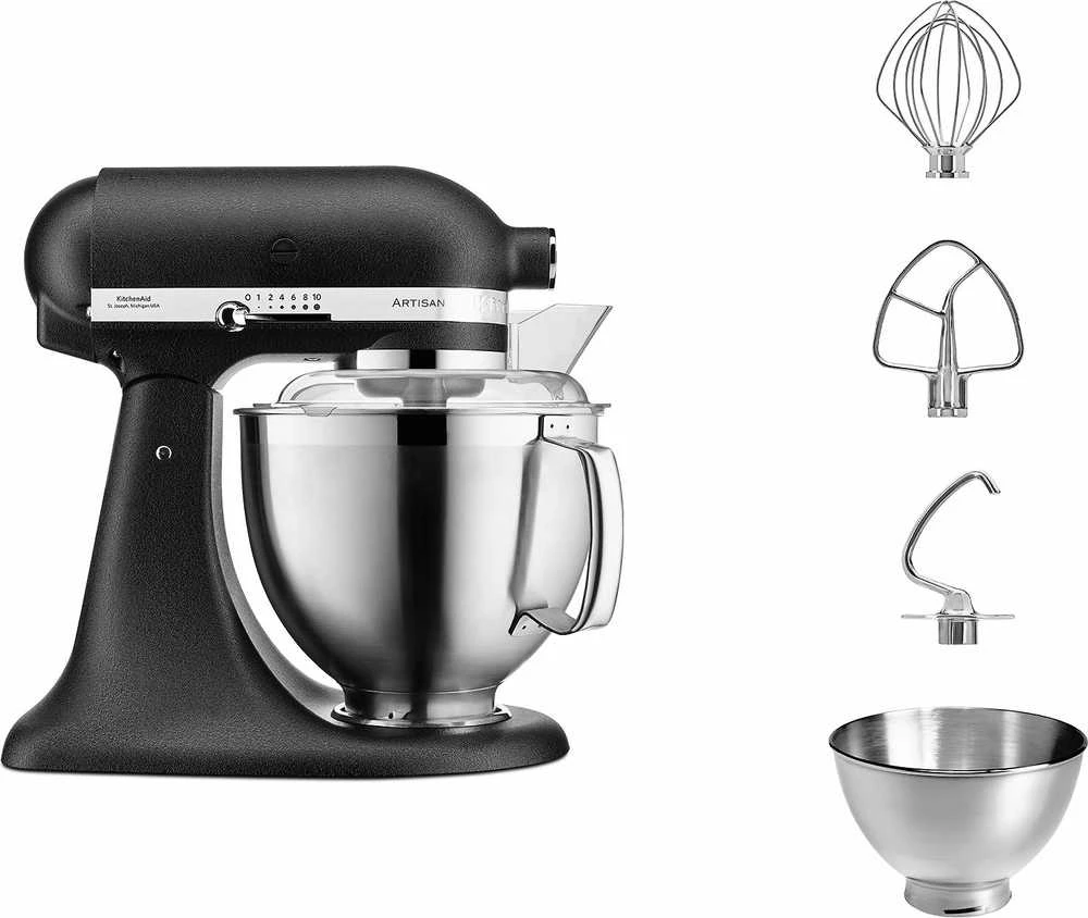 Virtuvinis kombainas KitchenAid ARTISAN 5KSM185PS 300 W 4,8 L Juodas