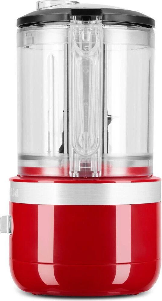 Virtuvinis kombainas Akumuliatorinis maisto smulkintuvas KitchenAid 5KFCB519EER, raudonas