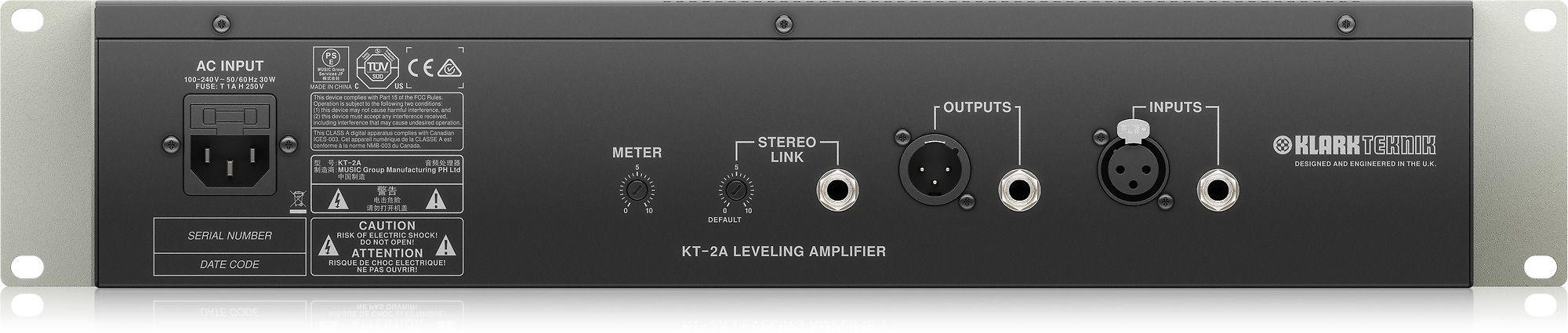 Klark Teknik 2A-KT Kompresorius/Ribotuvas