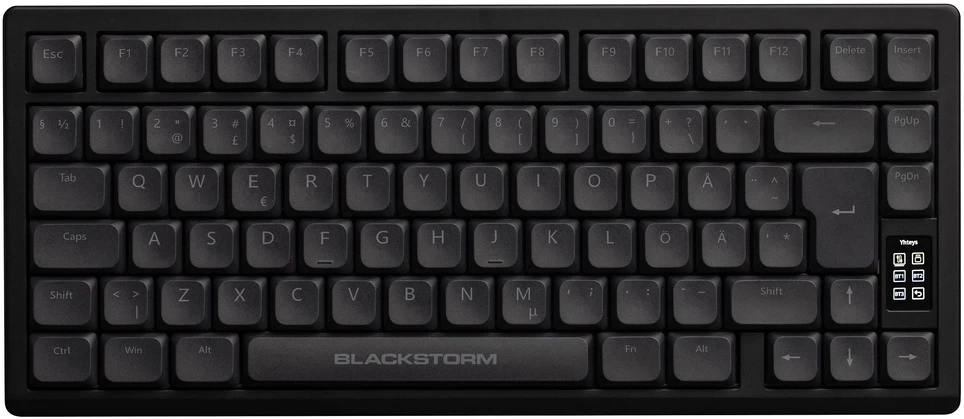 Klaviatūra Blackstorm Assassin RGB pelinäppäimistö alumiinirungolla