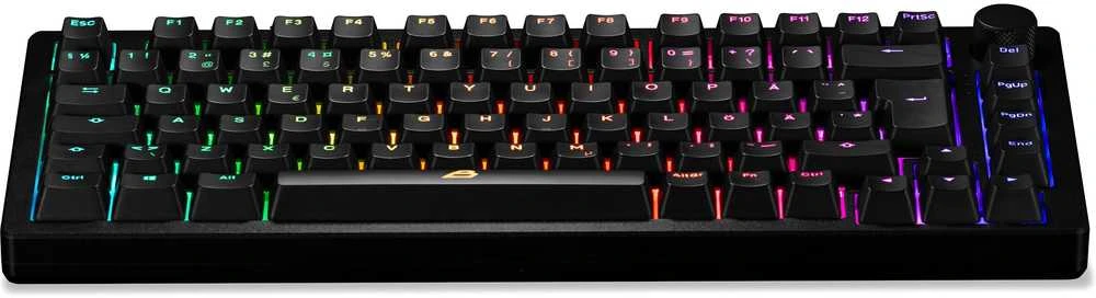 Klaviatūra Blackstorm Phantom RGB pelinäppäimistö, hot swap Outemu Raudona kytkimet