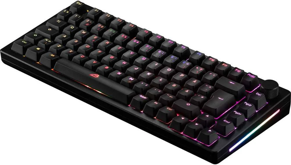 Klaviatūra Blackstorm Phantom RGB pelinäppäimistö, hot swap Outemu Raudona kytkimet