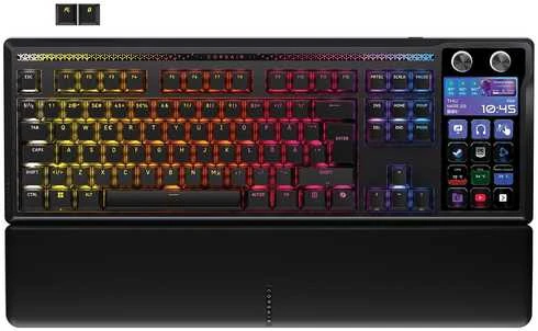 Klaviatūra Corsair Galleon 100 SD pelinäppäimistö integroidulla Elgato Stream Deckillä