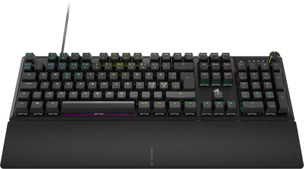 Corsair Microsystems Corsair K70 CORE RGB Mechaninė klaviatūra žaidimams + su riešo atrama
