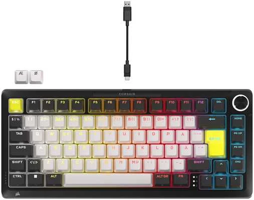 Klaviatūra Corsair MAKR PRO 75 HE pelinäppäimistö