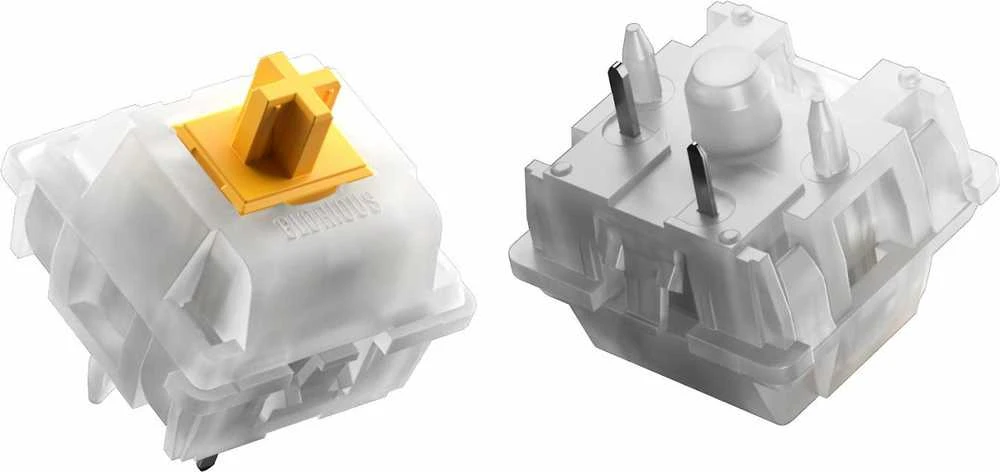 Glorious Panda Silent Switches, mechanisch, 5-Pin, taktil, MX-Stem, 50g - lubed, 36 Stück