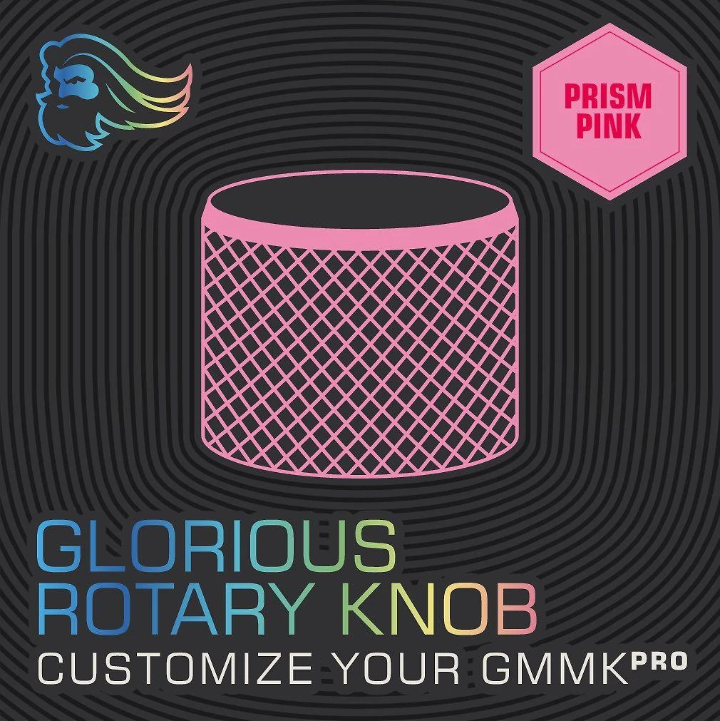 Glorious GMMK PRO Rotary Knob - rožinė