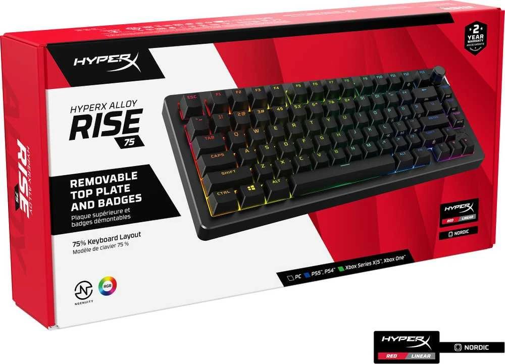 Klaviatūra HyperX Alloy Rise 75 HyperX3 (7G7A4AA#ABA)