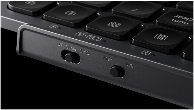 Keychron B6 Pro & BM24 Klaviatūra ir pelė Combo Wireless Tri-Mode