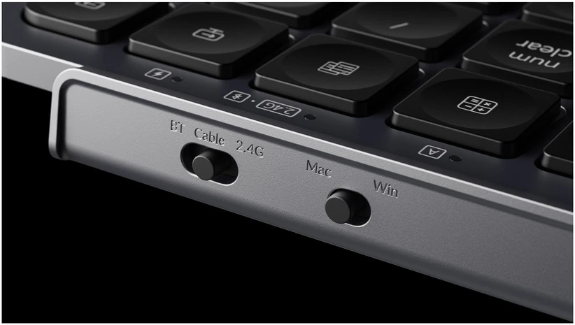 Keychron B6 Pro & BM24 Klaviatūra ir pelė Combo Wireless Tri-Mode