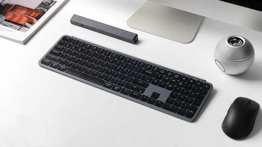 Klaviatūra Keychron B6 Pro Ultra-Slim langaton näppäimistö