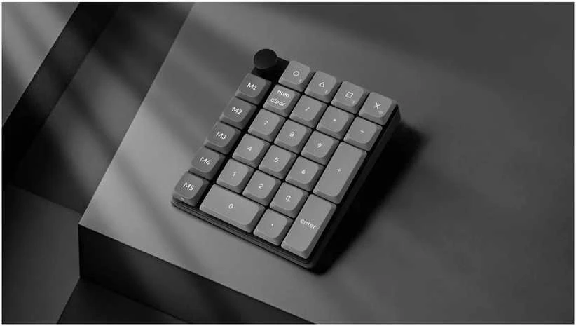 Keychron K0 Max Wireless (K0M-H1) – US išdėstymas – Hot-Swappable Super Raudona – Juodas (Juoda) Mechaninė Belaidė Žaidimų Klaviatūra