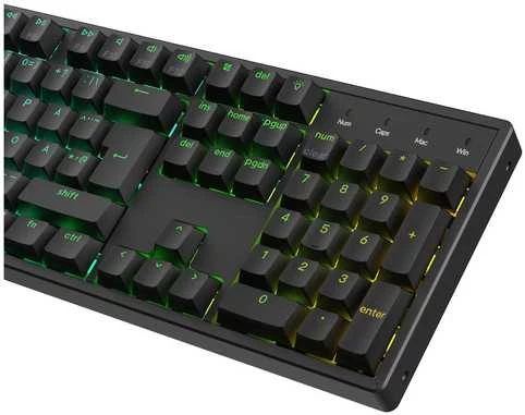 Klaviatūra Keychron Keychron K10 HE 100% klaviatūra žaidimams, juodas
