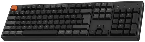 Klaviatūra Keychron K10v2 RGB aliuminio karšto keitimo QMK Keychron itin rudas