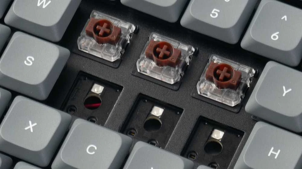 Klaviatūra Keychron K17 MAX Wireless TriMode Hot Swap QMK/VIA Gateron Low Profile Brown