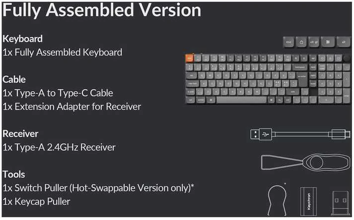 Klaviatūra Keychron K17 MAX Wireless TriMode Hot Swap QMK/VIA Gateron Low Profile Brown