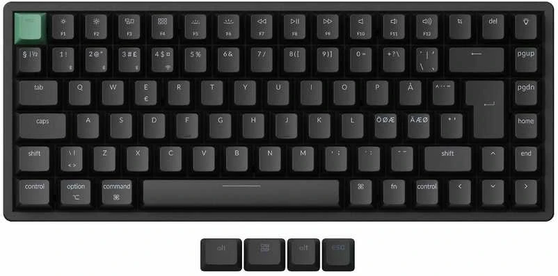 Klaviatūra Keychron K2 HE pelinäppäimistö
