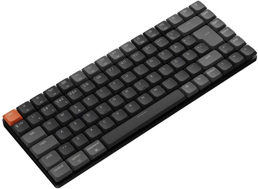 Keychron K3v3 RGB Hot Swap 75% Mechaninė klaviatūra, Keychron Low Profile 2.0 Raudona Switches