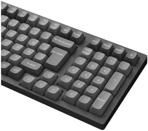 Klaviatūra Keychron K4 MAX belaidis trijų režimų karštojo keitimo QMK/VIA Keychron itin rudas
