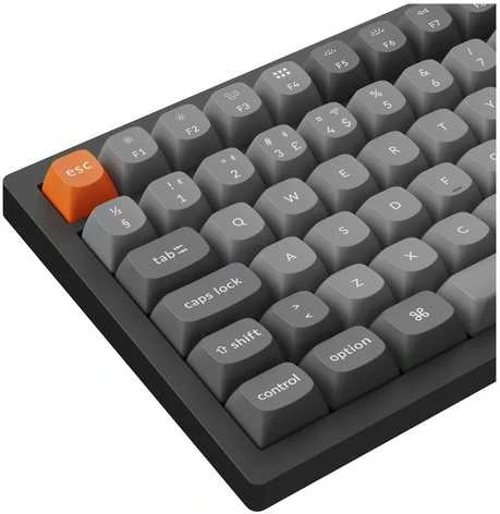 Klaviatūra Keychron K4 MAX belaidis trijų režimų karštojo keitimo QMK/VIA Keychron Super Raudona